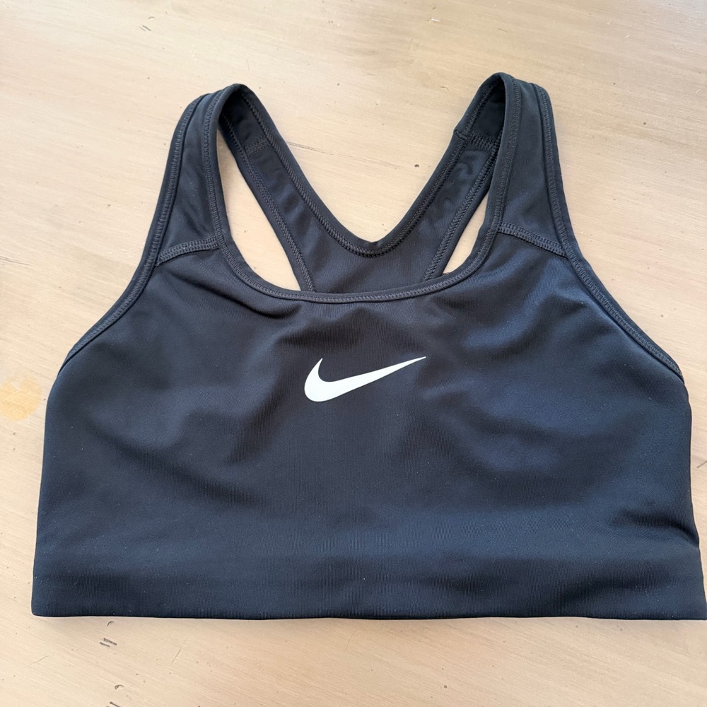 Nike Swoosh Di-Fit Sports Bra, size small, no pads